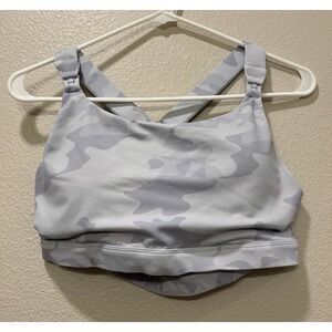 Sweat & Milk Sports Bra Womens Medium Blue Nursing Maternity Padded Adjustable